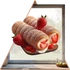 Kép 1/3 - Kürtőskalács Deluxe Ablakmatrica - Minta 1 [S-méret]