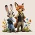 Kép 3/3 - Zootropolis Tavaszi Bevetés Ablakmatrica - Minta 1 [L-méret]