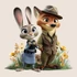 Kép 3/3 - Zootropolis Tavaszi Bevetés Ablakmatrica - Minta 2 [S-méret]