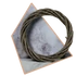 Kép 1/3 - 25cm Fonott Szürke Koszorú