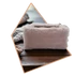 Kép 1/2 - 15x12 Rózsaszín Szőrmés Fa doboz