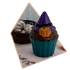 Kép 1/3 - HALLOWEENI Muffin  BOSZI Kalapos Figura POLY