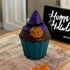 Kép 2/3 - HALLOWEENI Muffin  BOSZI Kalapos Figura POLY