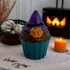 Kép 3/3 - HALLOWEENI Muffin  BOSZI Kalapos Figura POLY