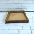 Kép 2/3 - 30x30 Kérges Fa tálca