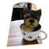 Kép 1/3 - Bögrés Yorkie figura