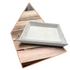 Kép 1/2 - 20x20 Fehér Fa tálca