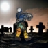 Kép 3/3 - 'Zombie Invázió'  kézzel festett 3D dekoráció