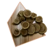 Kép 1/3 - 80g-os Fakorong csomag