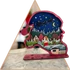 Kép 1/4 - Santa Estéje Kézzel festett 3D dekoráció