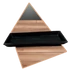 Kép 3/3 - 15x39 Fekete Fa Tálca