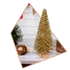 Kép 1/3 - ARANY Glitteres Fenyő 8cm