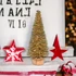 Kép 2/3 - ARANY Glitteres Fenyő 8cm