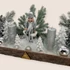 Kép 3/3 - Elegáns Karácsonyi Ezüst Diótörő Adventi Asztaldísz