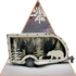 Kép 1/4 - Lakókocsis Téli Erdő 3D Lámpás