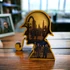 Kép 2/3 - Sherlock Holmes' kézzel festett 3D dekoráció
