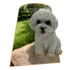 Kép 1/3 - Ülő Bichon Figura