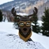 Kép 2/3 - 'Laza Rudolf'  kézzel festett 3D dekoráció